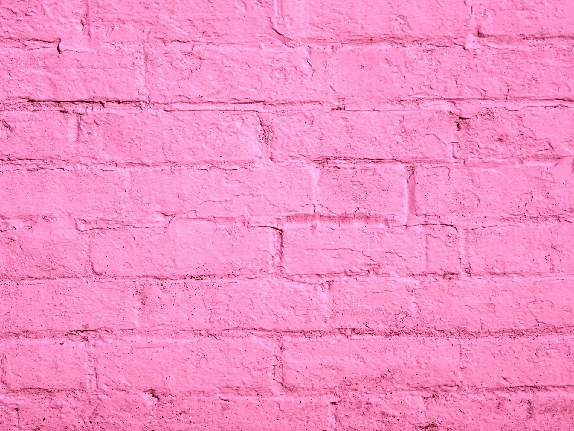 Pink Brick Wallpaper