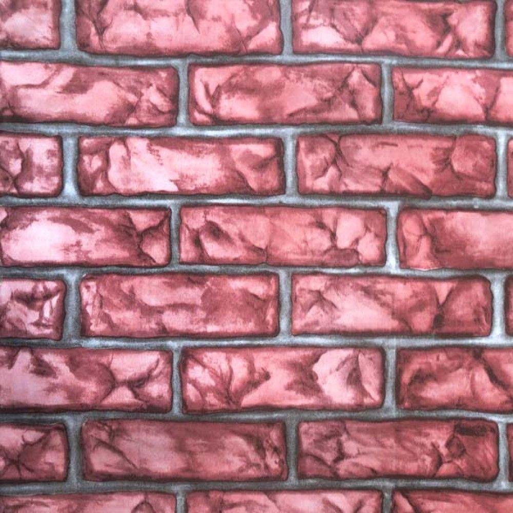 45cm Vintage Brick Peel Stick Wallpaper Adhesive Wall Decor
