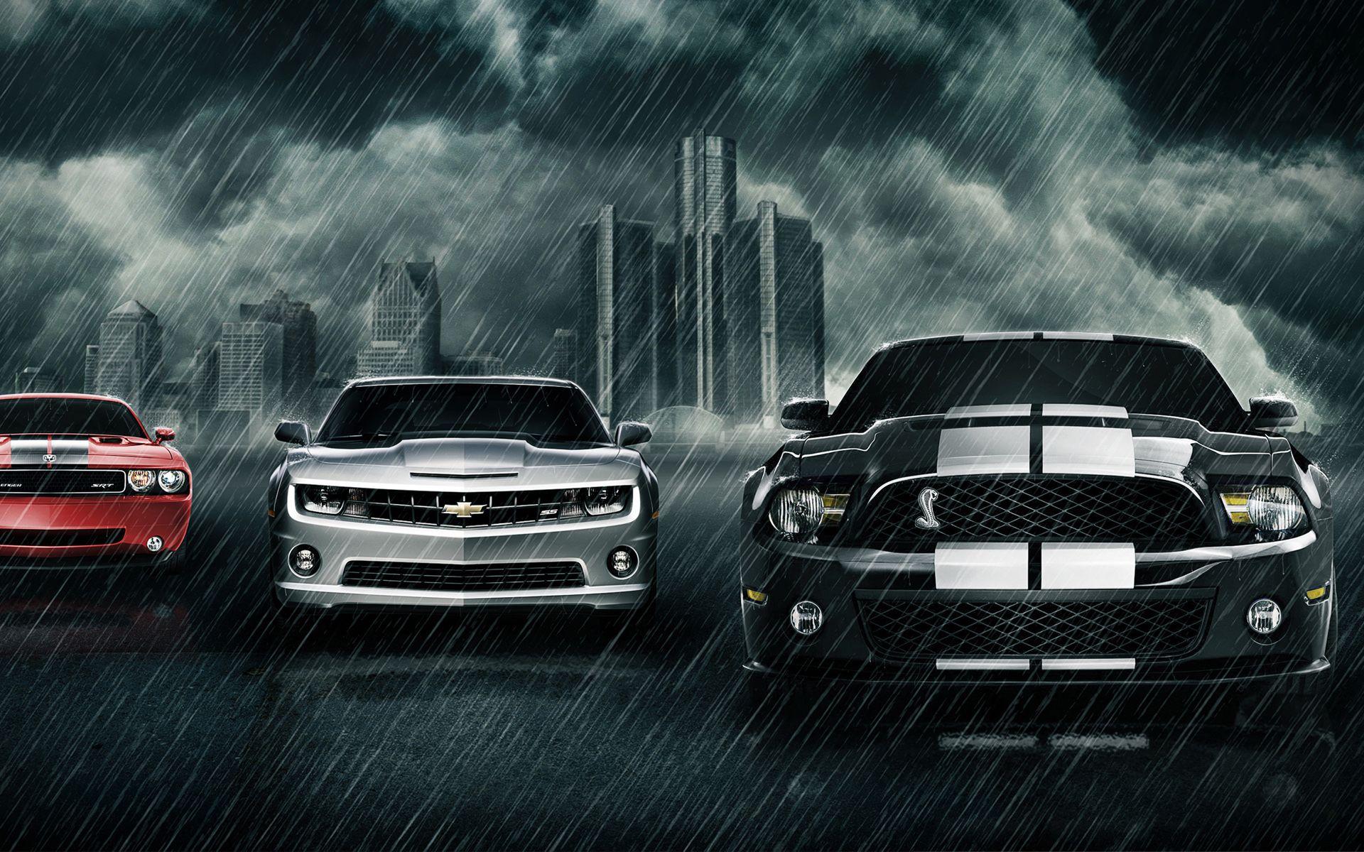 Full HD Of Muscle Cars American Car Wallpaper iPhone Pics Computer