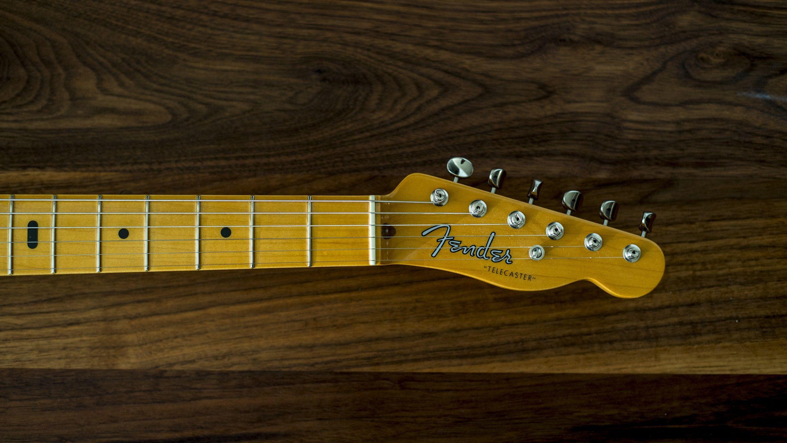 wood, Fender, guitars, neck, Telecaster, walnut wallpaper