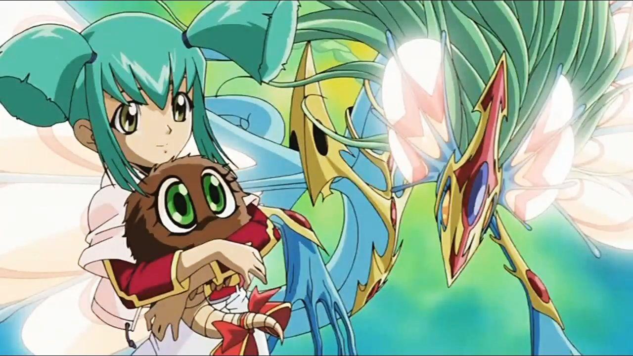 Luna With Ancient Fairy Dragon And Kuribon Luna From Yu Gi Oh 5ds