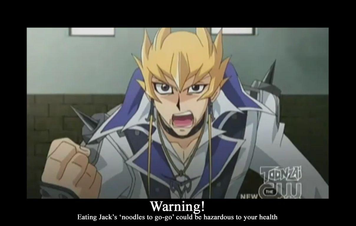 Rule No1: NEVER STEAL THE NOODLES TO GO GO. Yu Gi Oh 5Ds