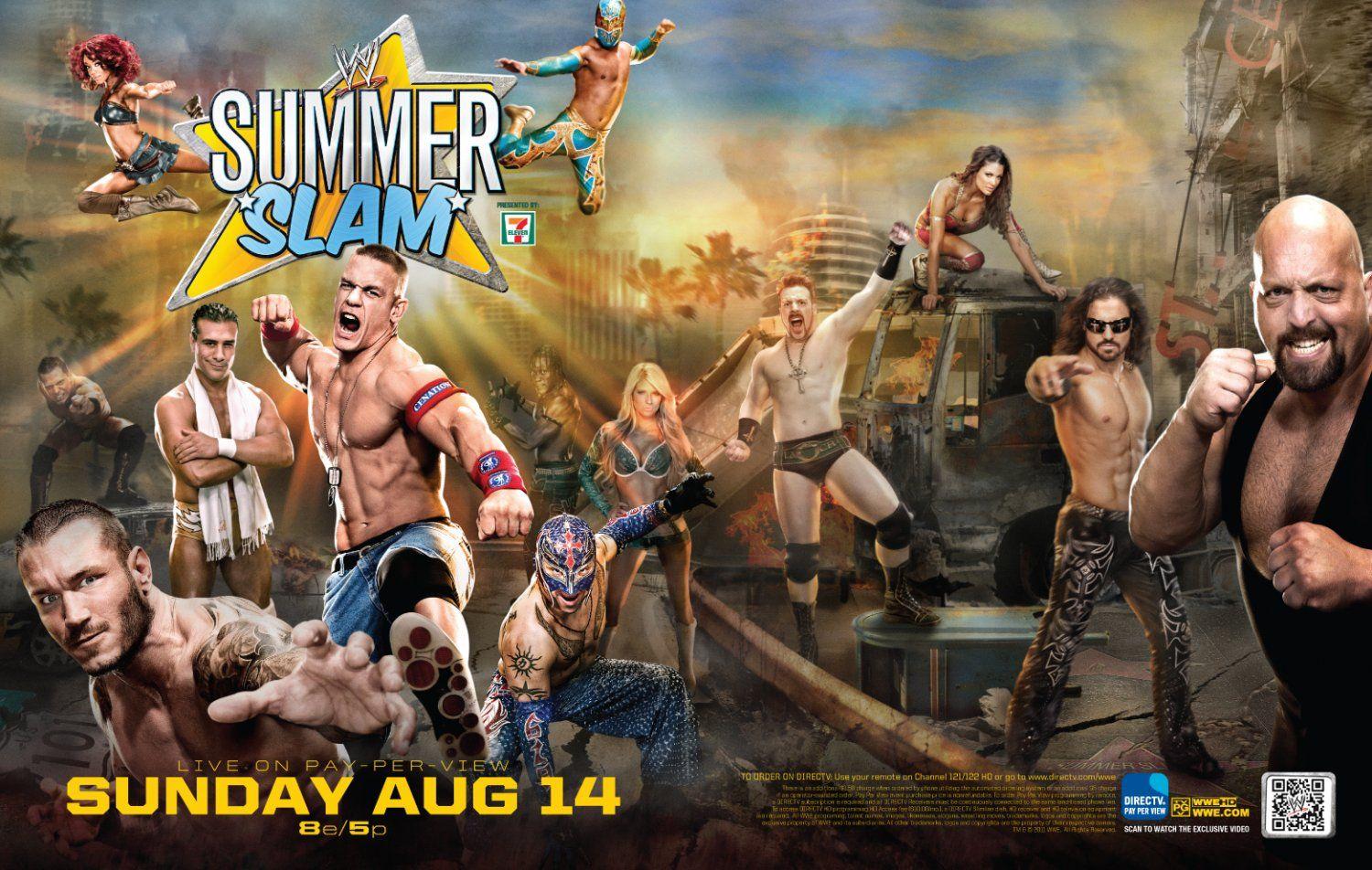 WWE Summer Slam 2011 Wallpaper