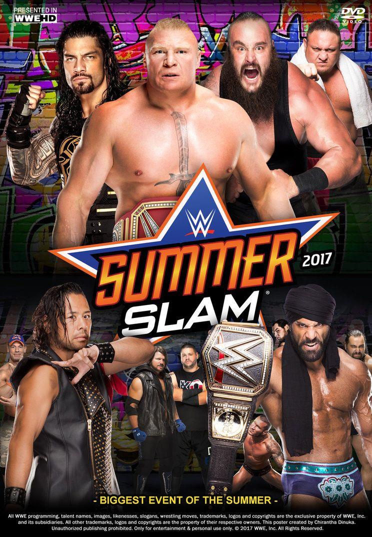 WWE SummerSlam 2017 Poster