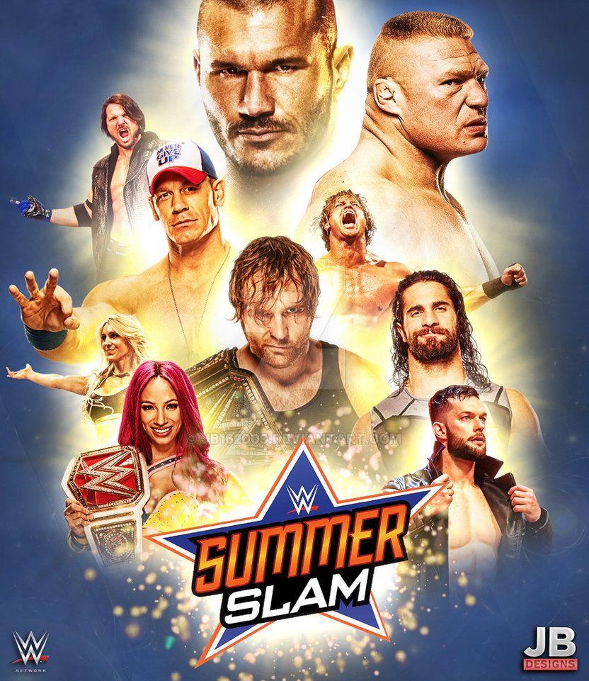 WWE Summerslam 2016 *FAN ART* Poster