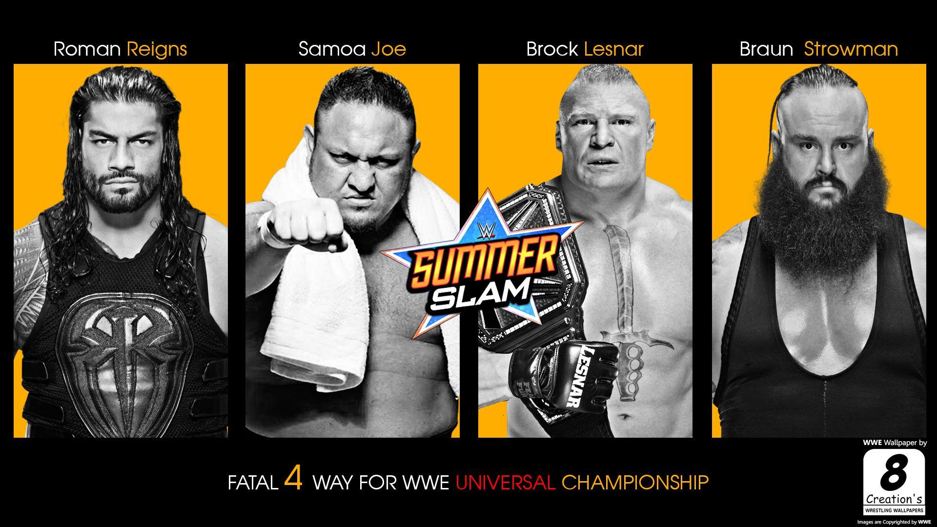 WWE Summerslam 2017 Wallpaper