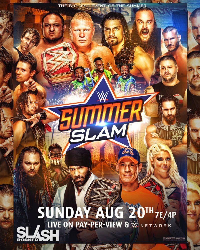 WWE Summerslam 2017 Poster