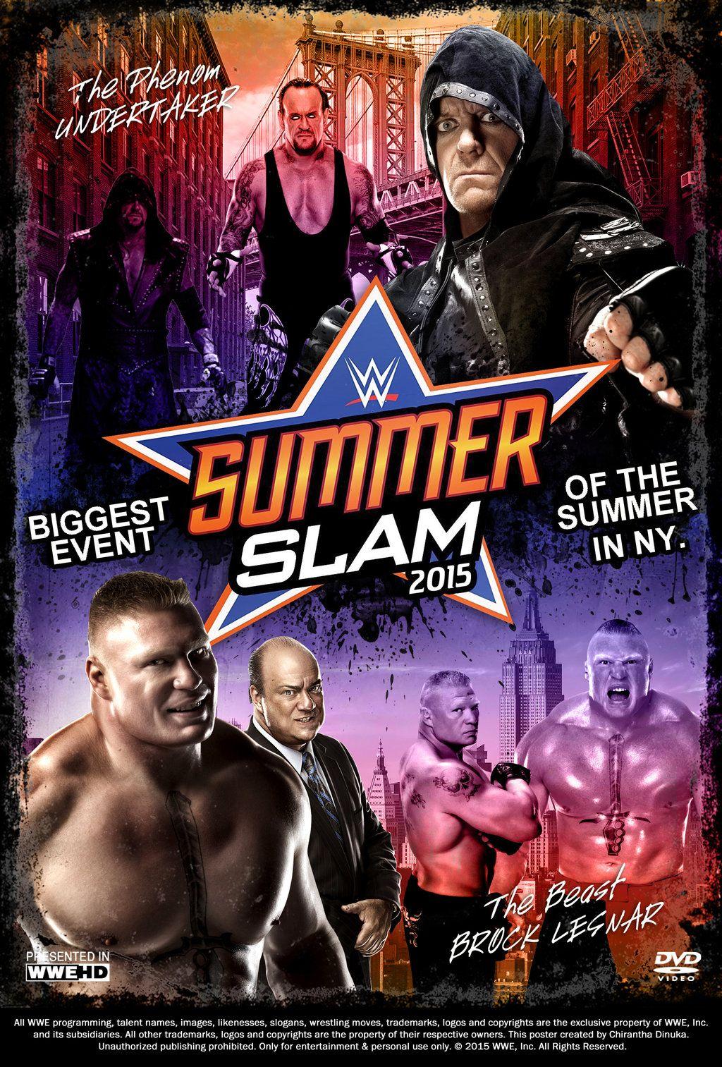 SummerSlam 2015 Poster