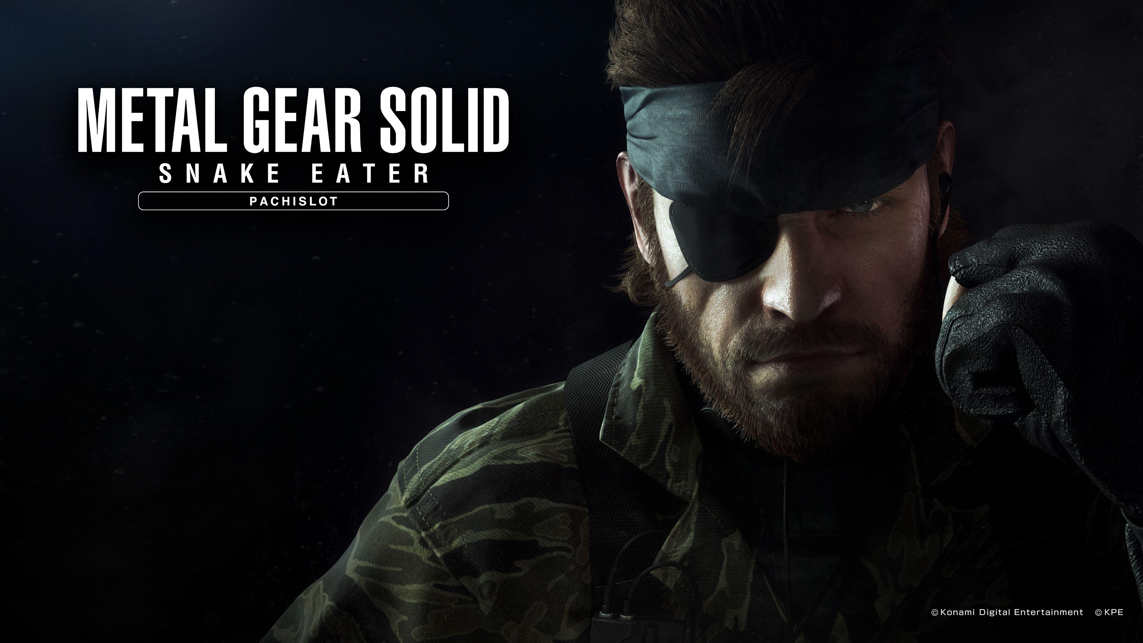 Official Metal Gear Solid Snake Eater Pachislot wallpaper released