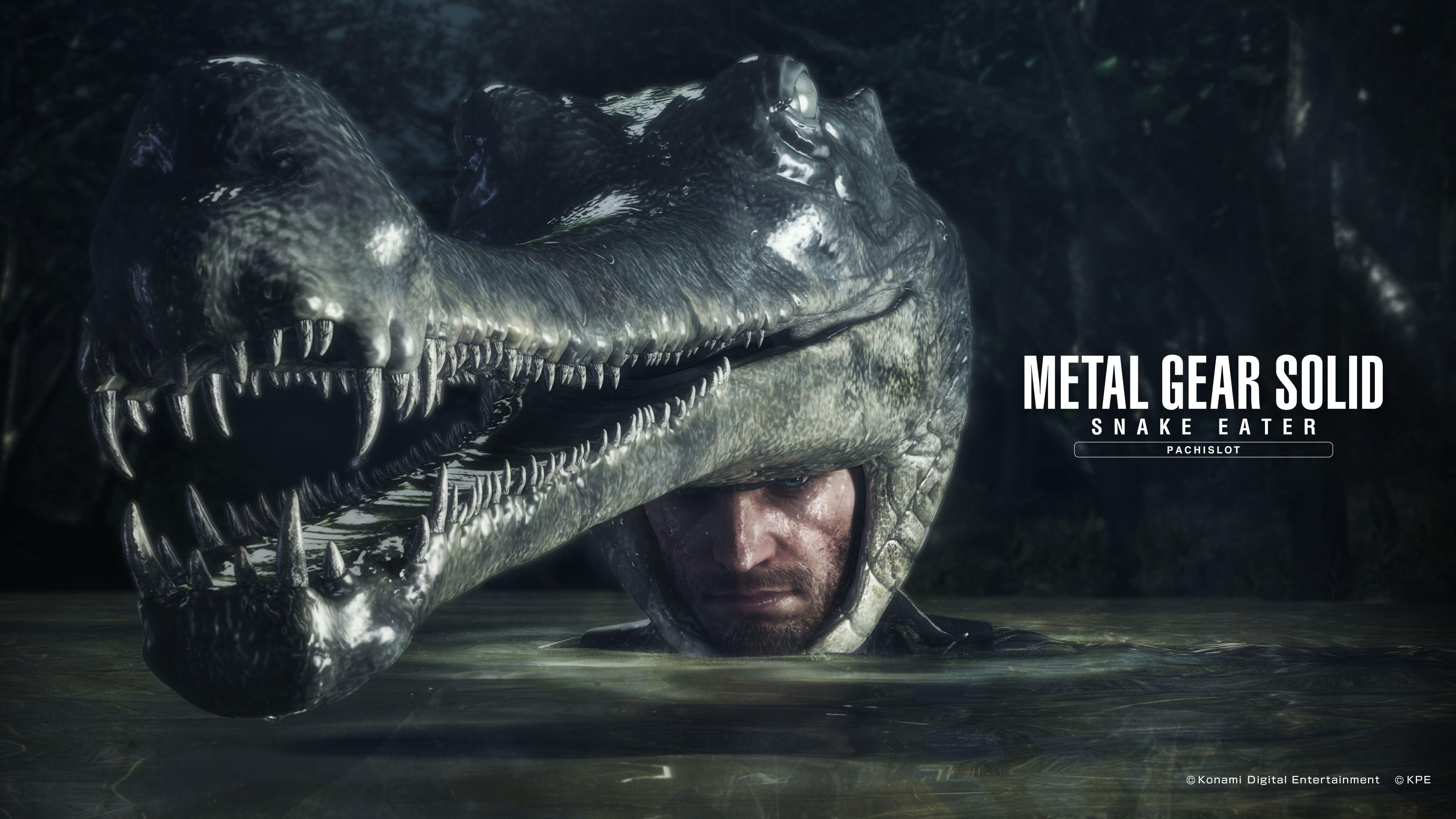Official Metal Gear Solid Snake Eater Pachislot wallpaper released
