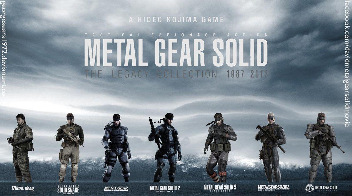 MGS Legacy Collection Wallpaper with logos