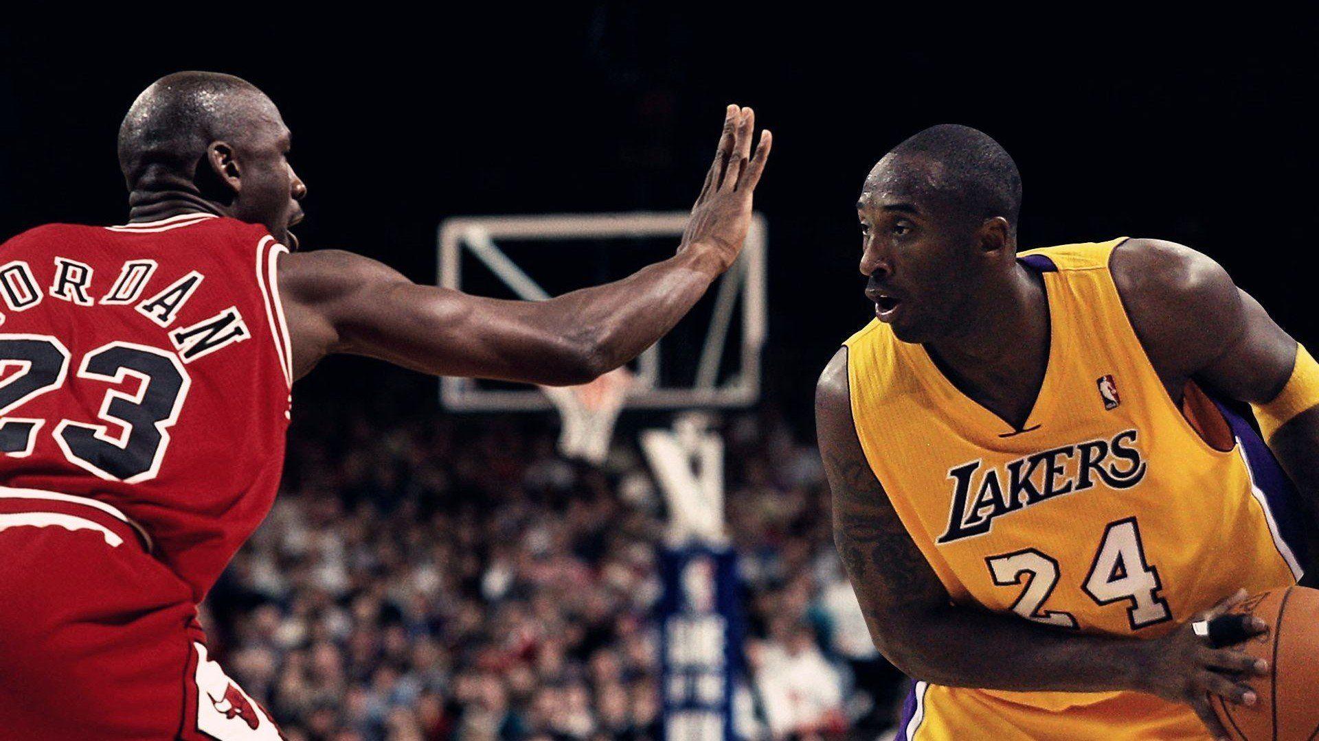 HD wallpaper: sports, Michael Jordan, Kobe Bryant | Wallpaper Flare