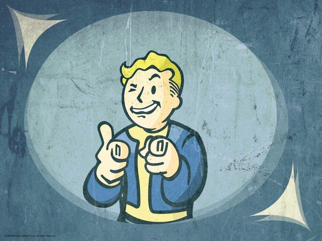HD Fallout Vault Boy Wallpaper