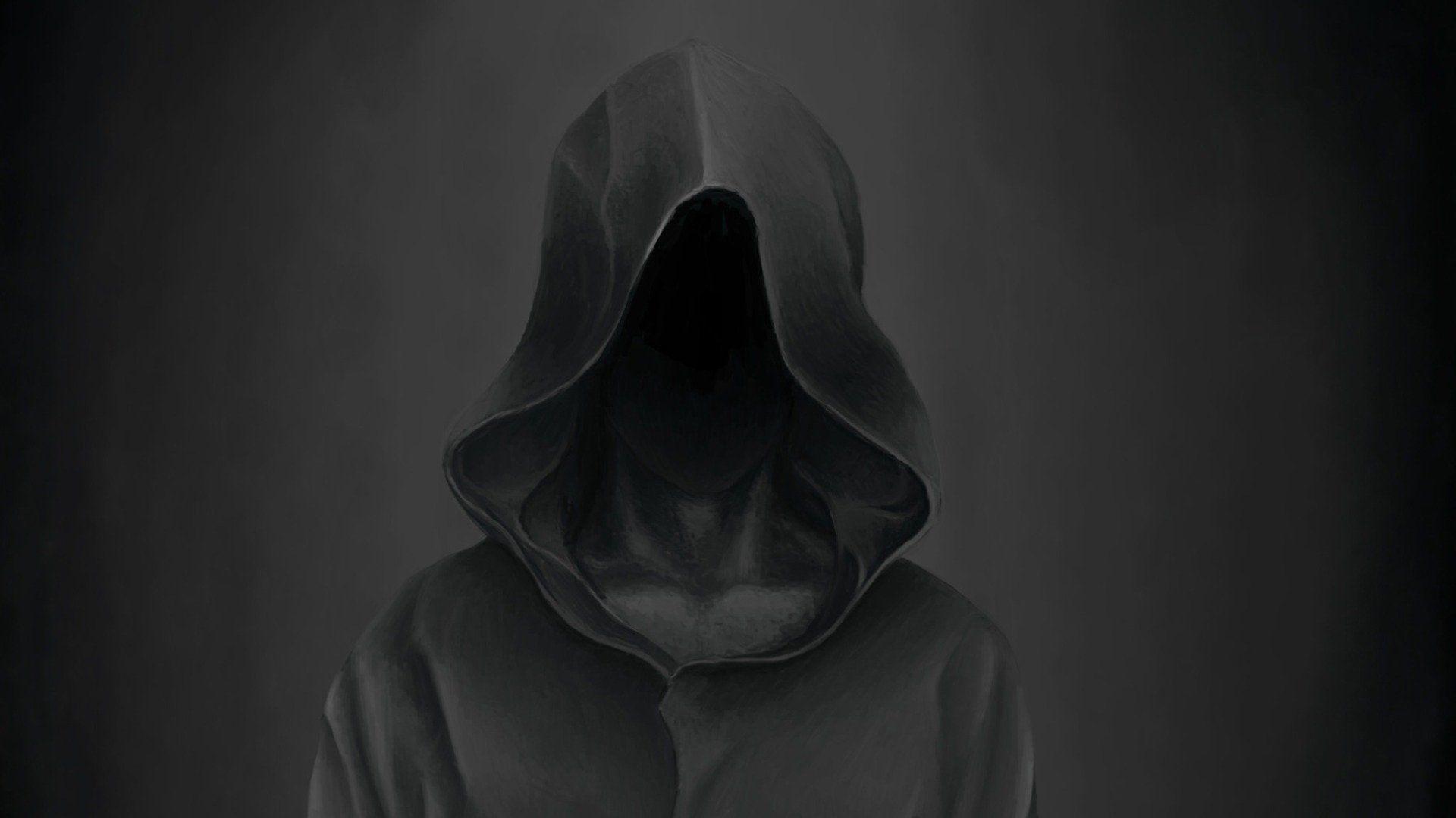 iPhone wallpaper anonymous with black hood  Wallpapers Download 2023