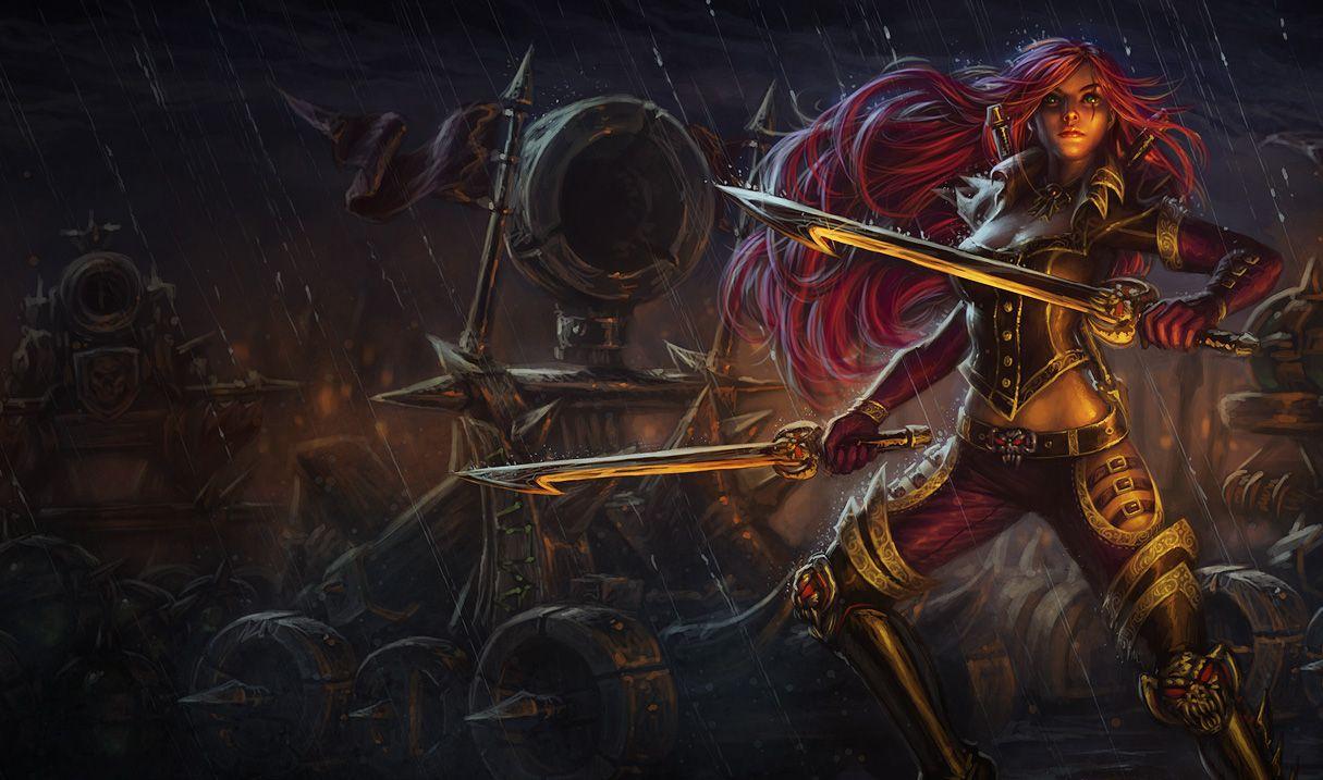 League of Legends: Katarina Wallpaper (Chinese American)