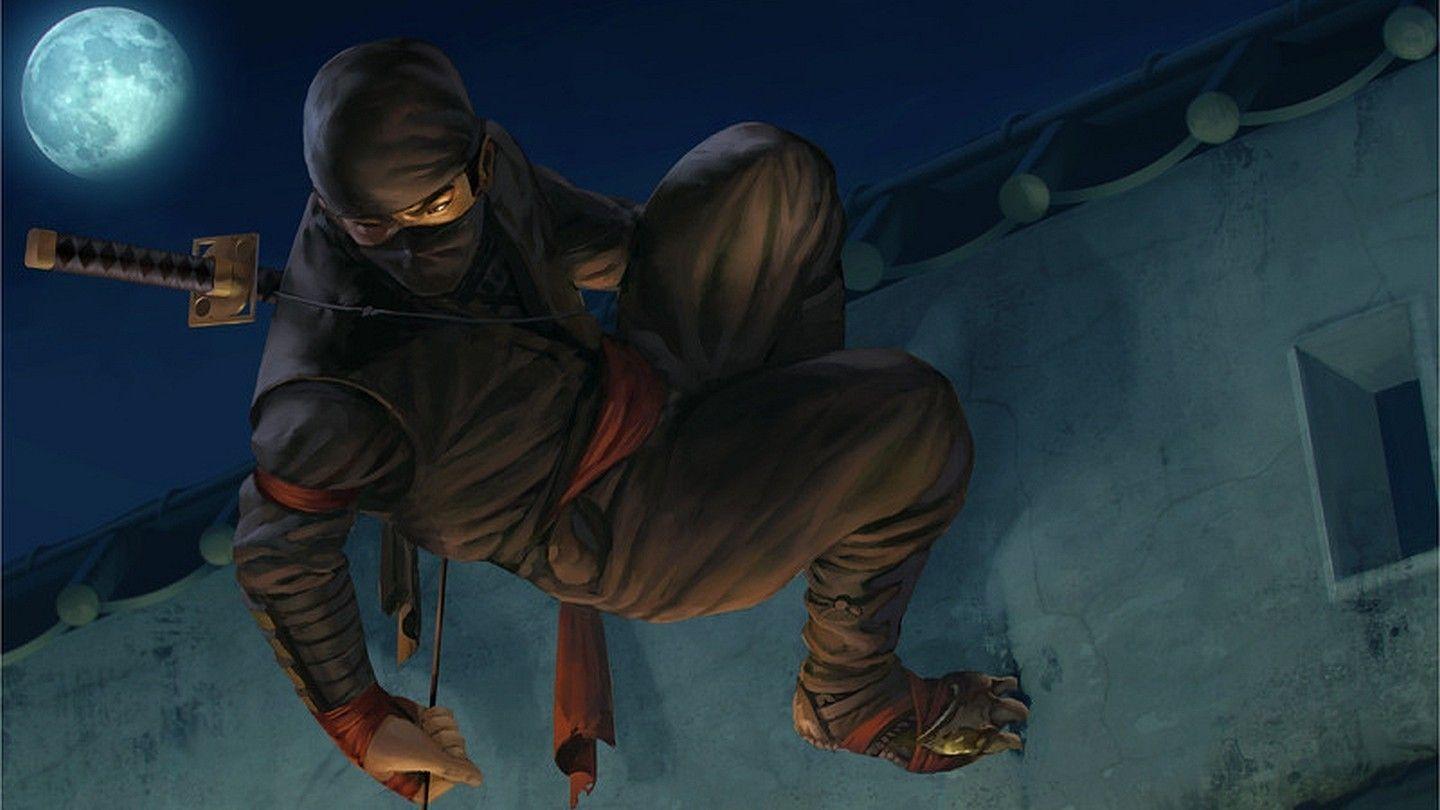 Ninjas fantasy art wallpaper. PC