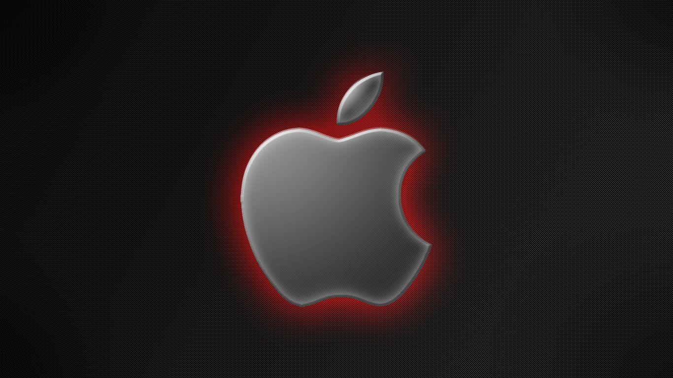 Apple Black And Red. Best Background Wallpaper