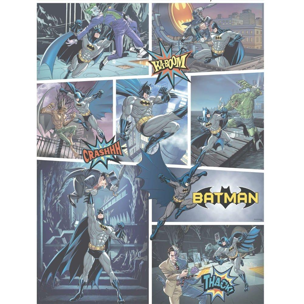 Galerie Official Batman Comic Strip Pattern DC Joker Childrens