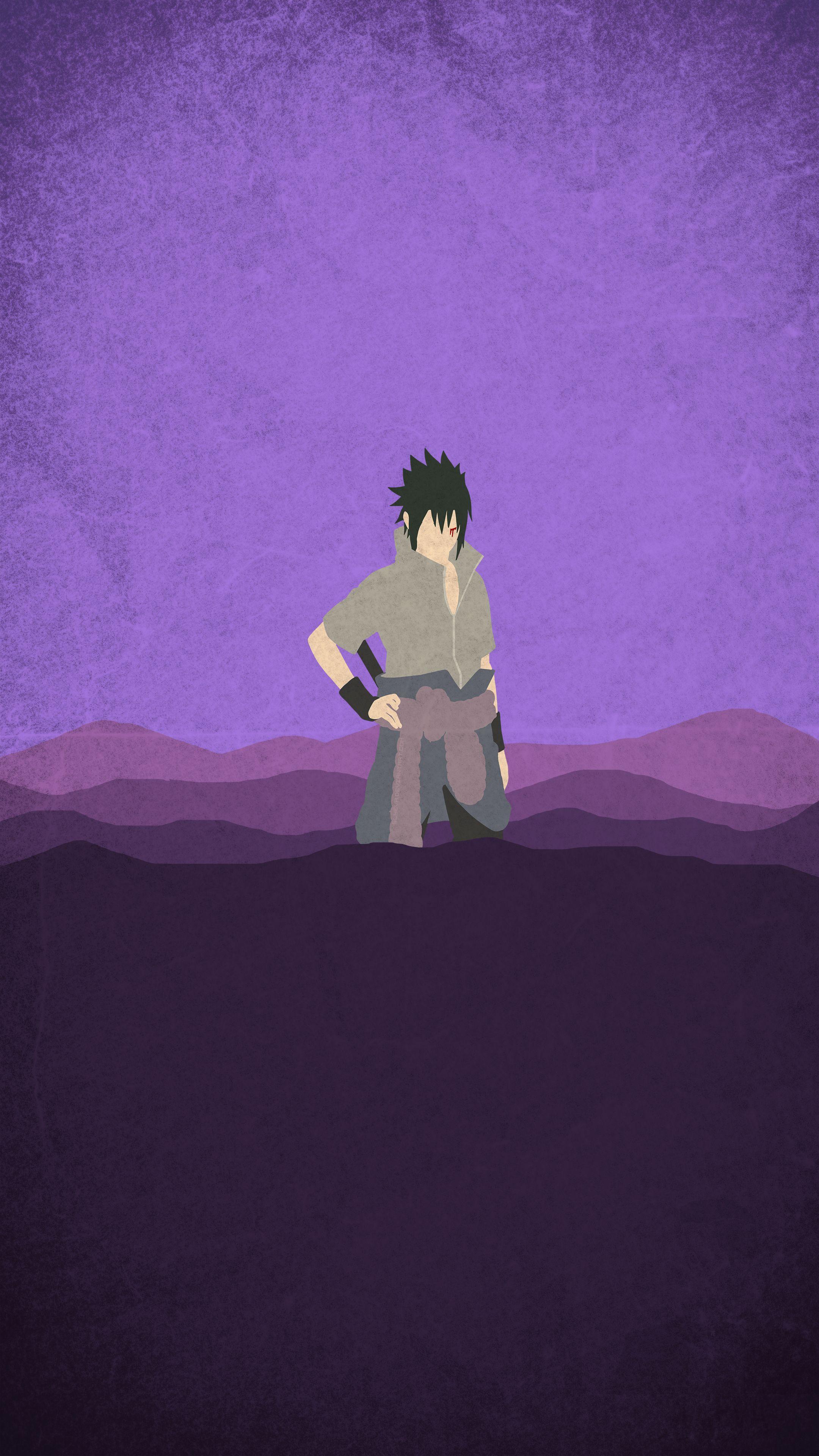 Minimalist Sasuke Wallpapers Wallpaper Cave