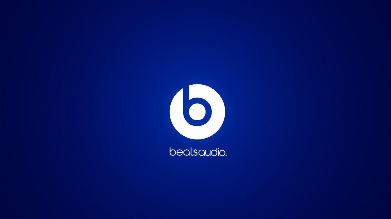 Beats blue wallpaper. iOS / Android / Material Design / Stock