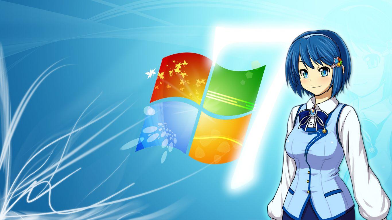 Windows 7 anime Wallpaper