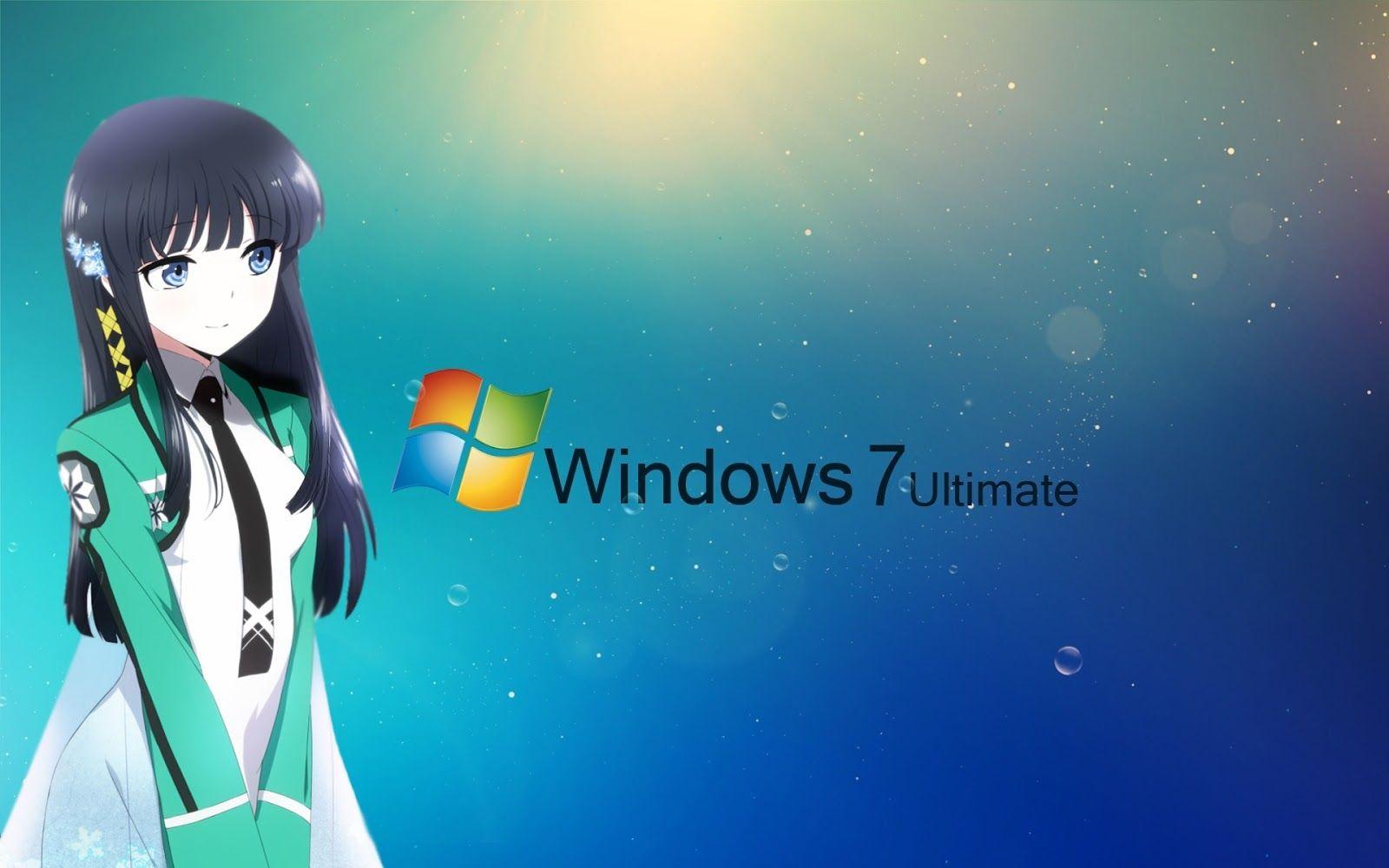 Windows 7 Anime Wallpapers - Wallpaper Cave