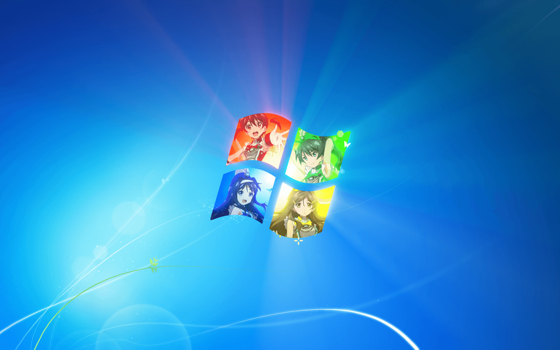 Windows 7 Desktop Themes Anime