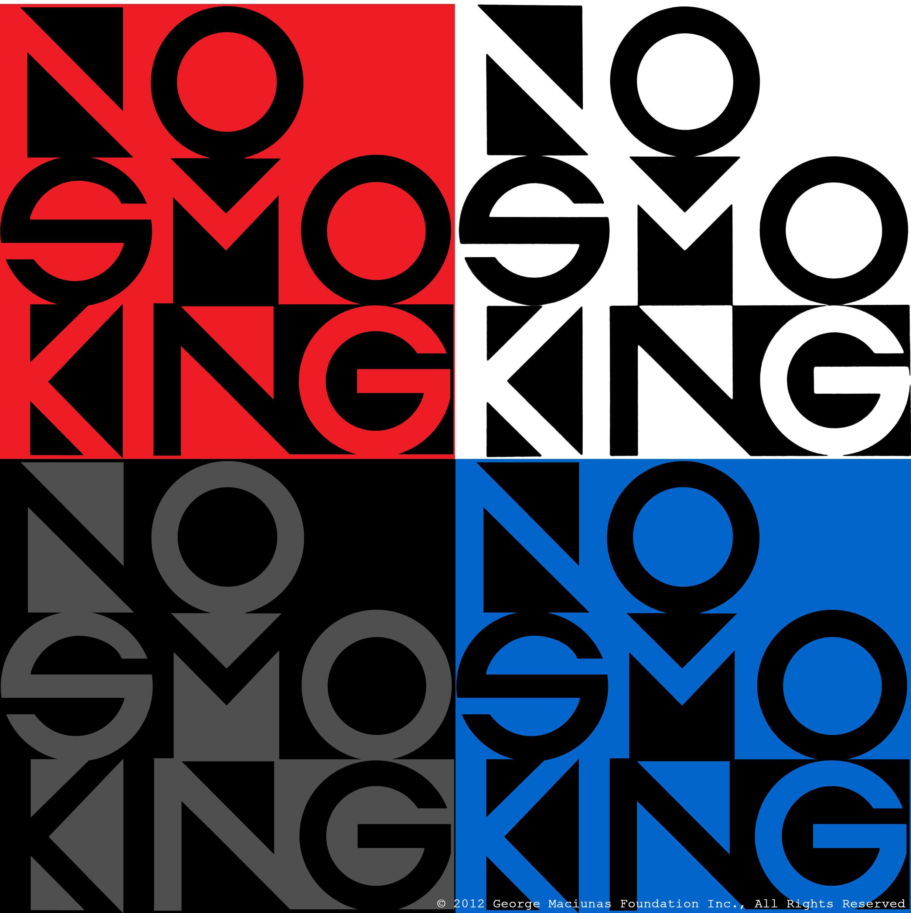 New Publication: Fluxus / George Maciunas “No Smoking” screen print