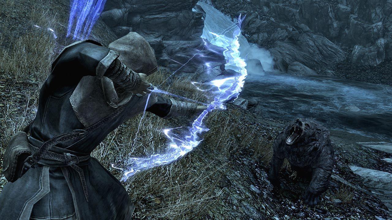 The Elder Scrolls V Skyrim Magic Bow HD Wallpaper