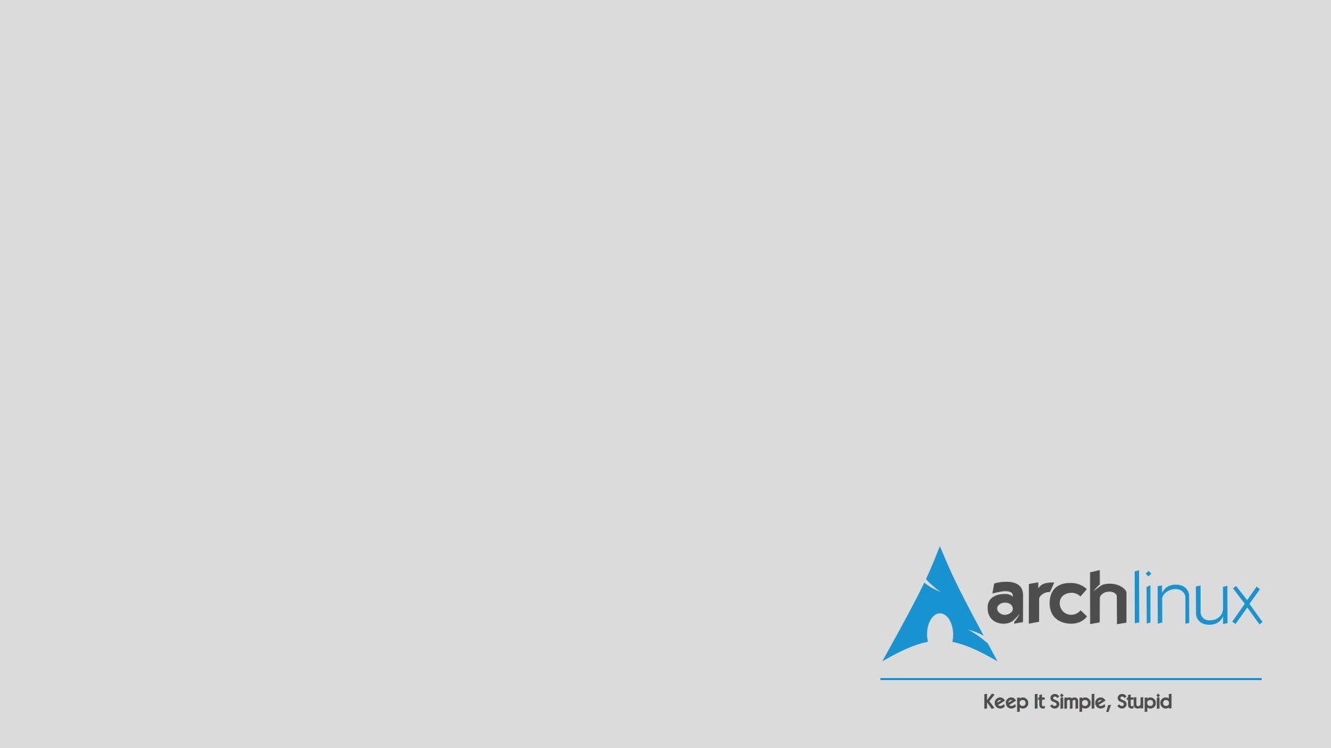 Very Simple Arch Linux wallpaper
