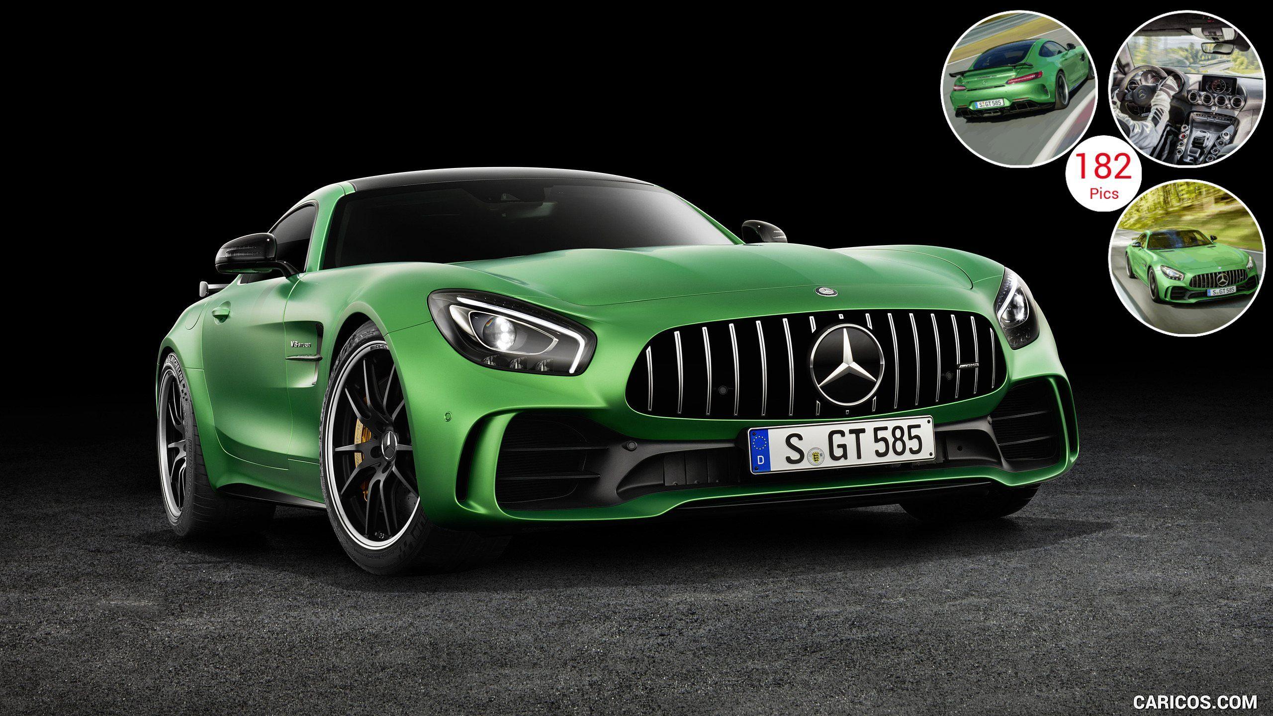 Mercedes AMG GT R (Color: Green Hell Magno). HD