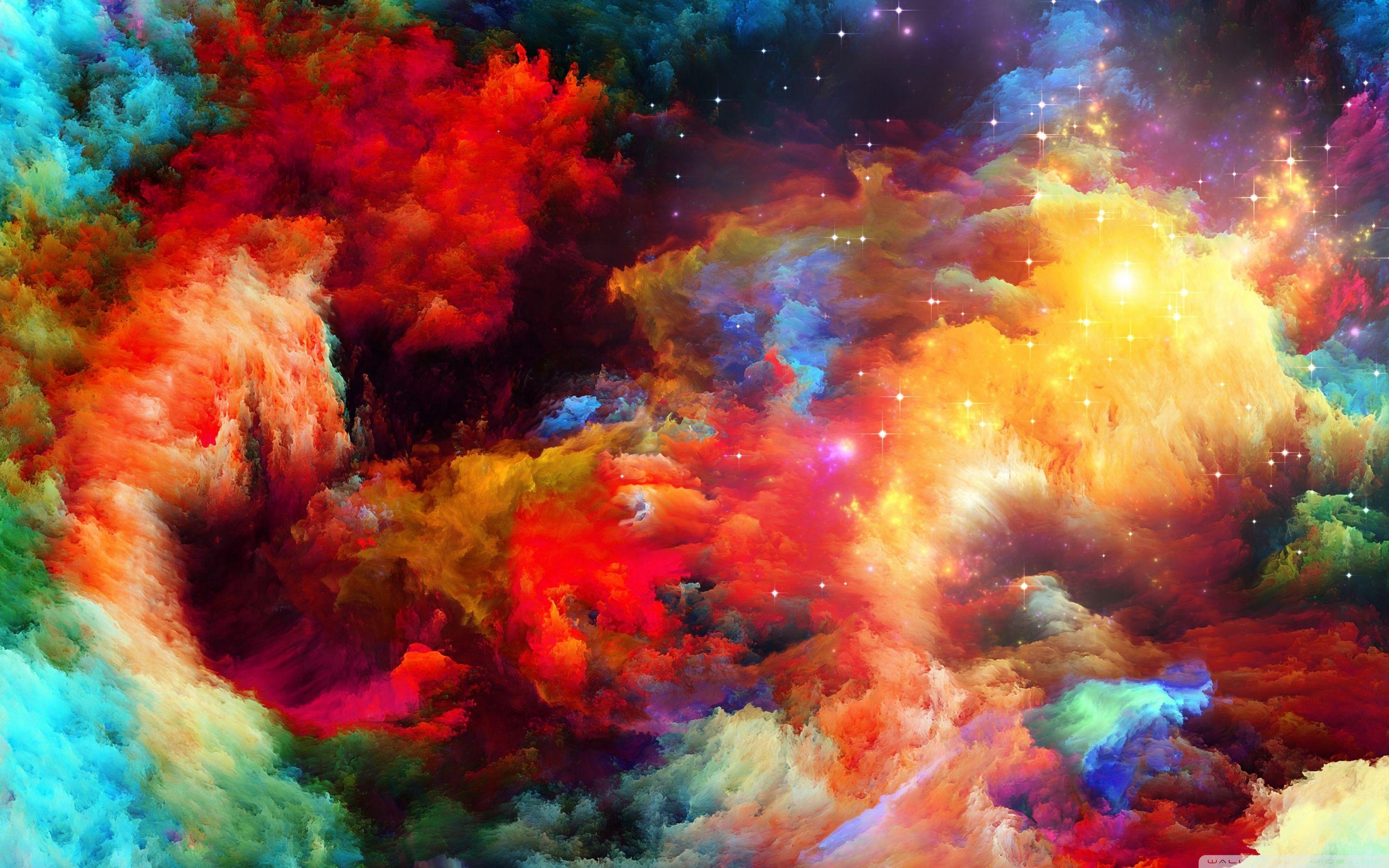 Colorful Ultra HD Galaxy Wallpaper HD