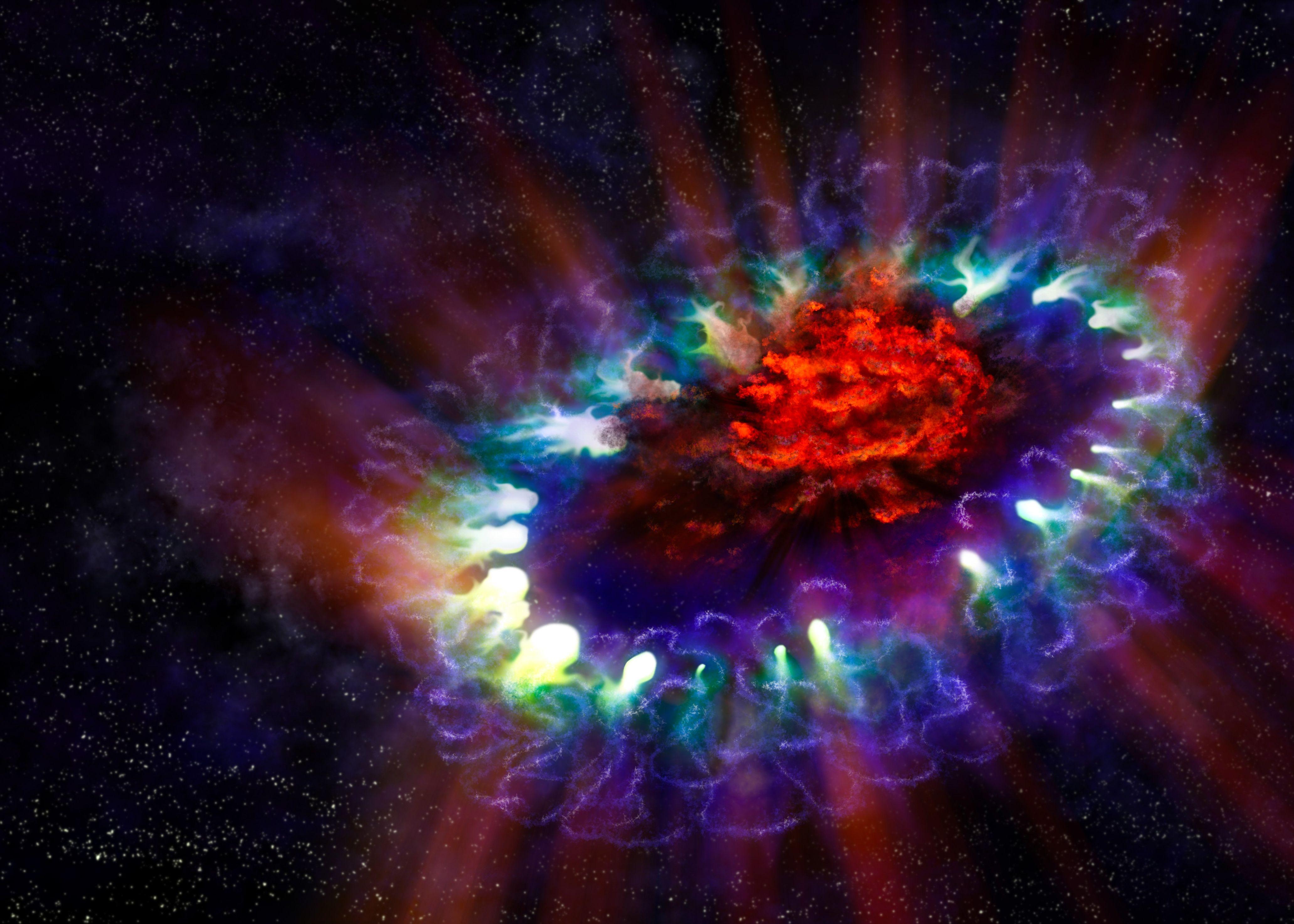 Supernova uhd wallpaper