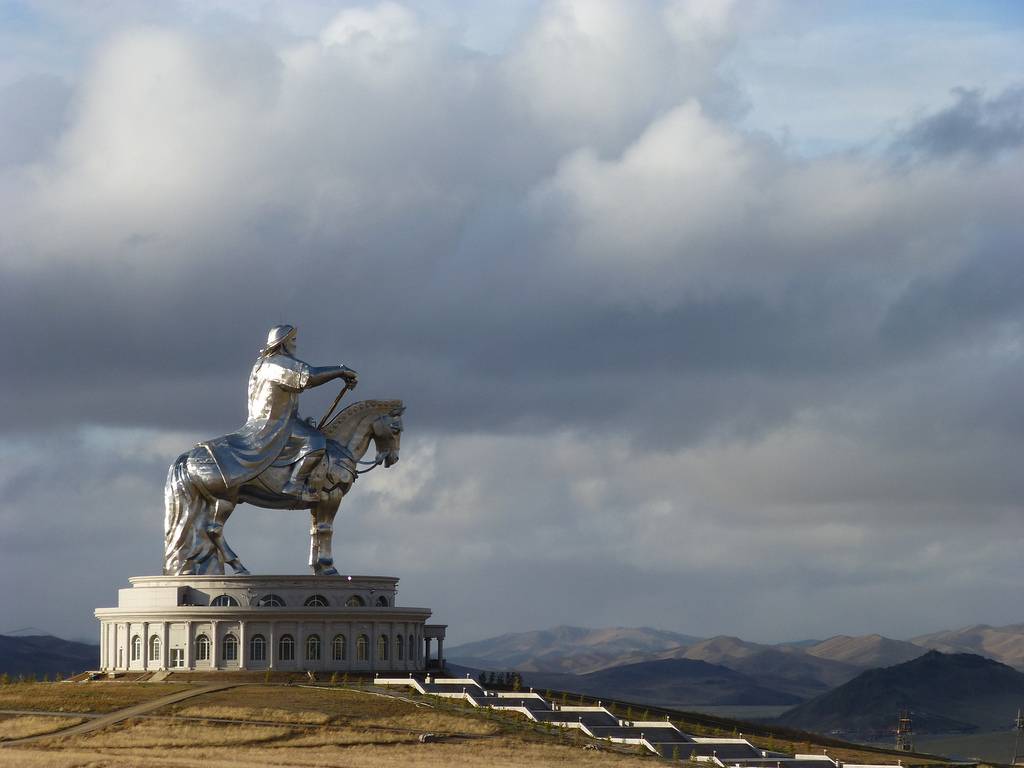 Genghis Khan Rides Again: Huge Statue of Emperor Dominates