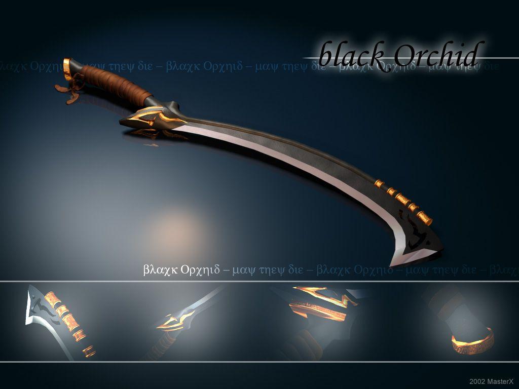 Black Orchid Sword