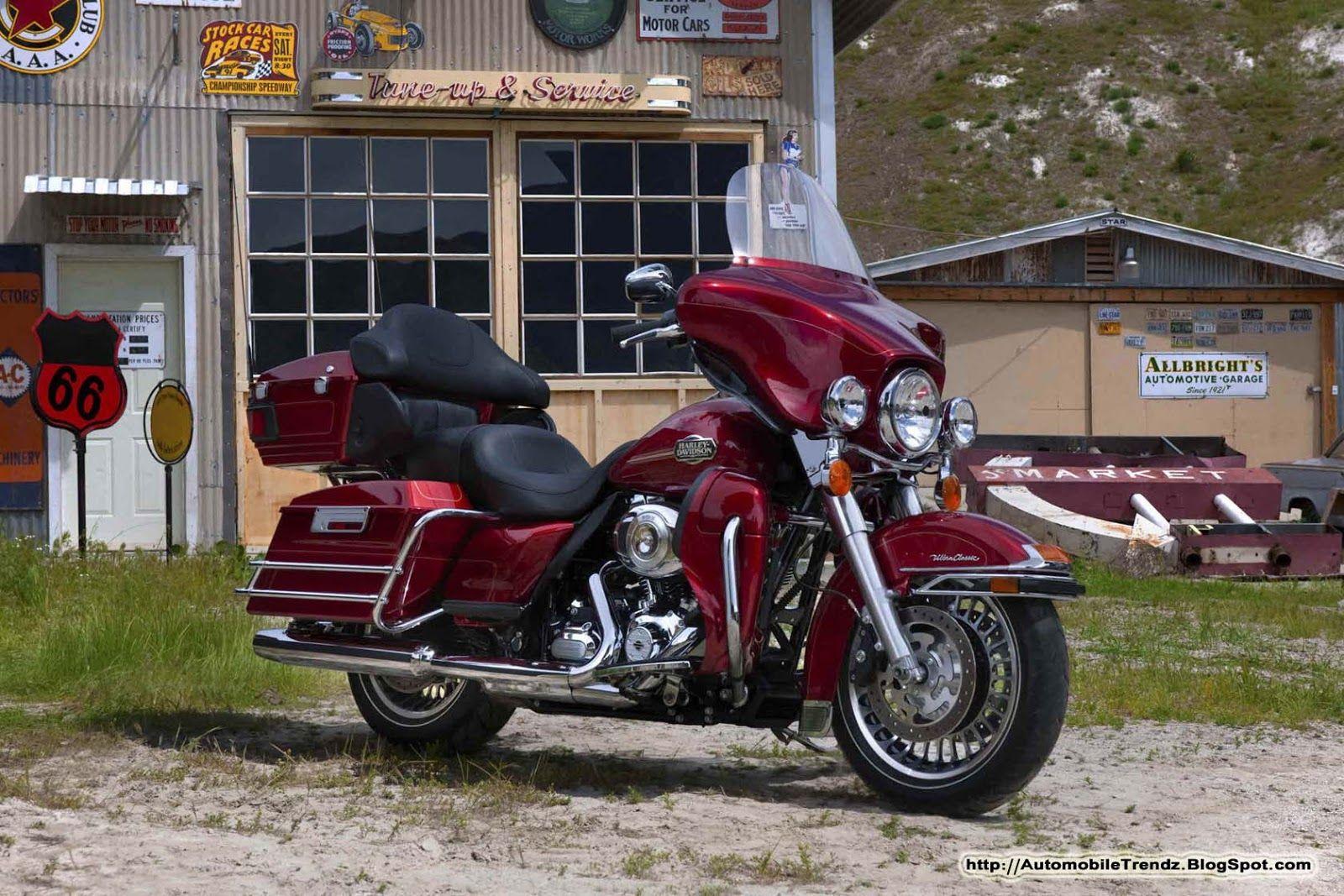 Automobile Trendz: Harley Davidson Electra Glide Wallpaper