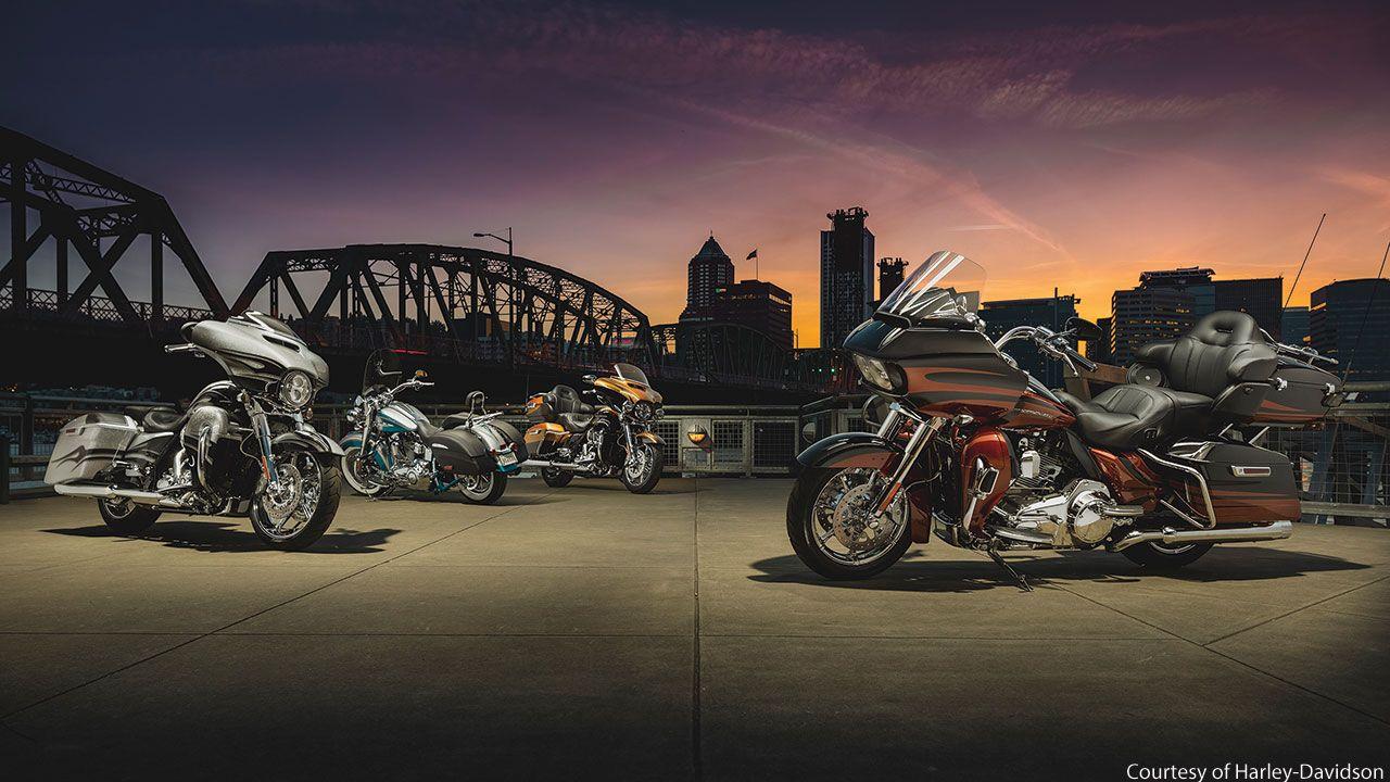 Harley Davidson CVO Models Photo