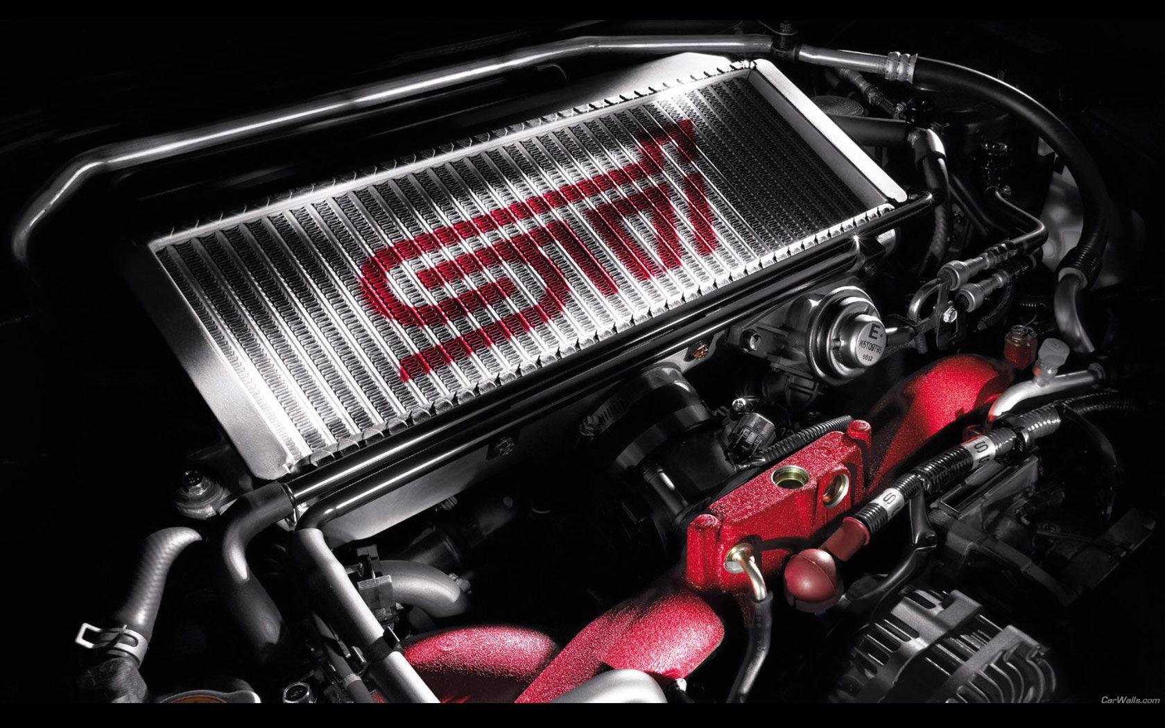 Engines Subaru boxer Subaru Impreza WRX STI wallpaperx1050
