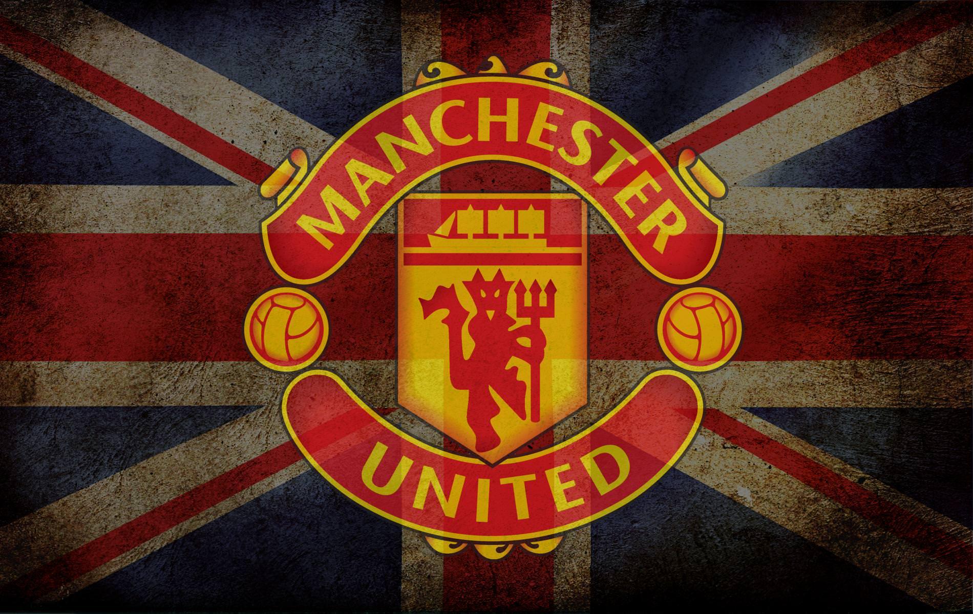 Manchester United In Flag English Wallpaper HD Wallpaper. High
