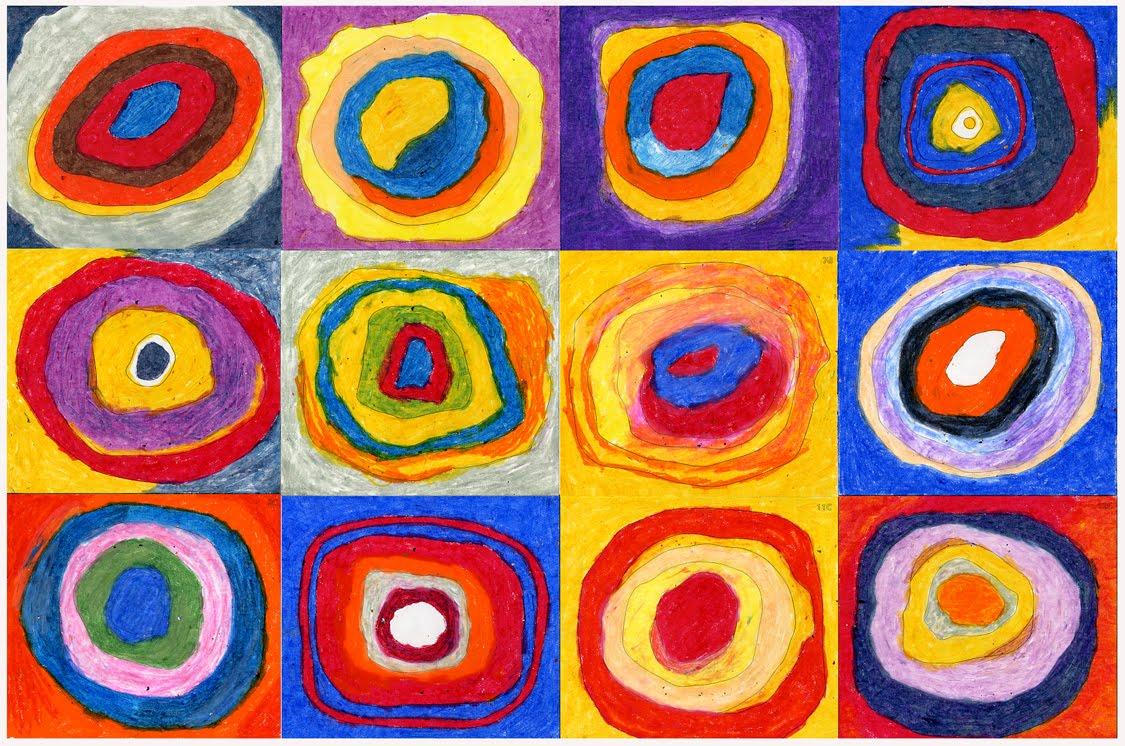 Firstie Favorites: We Welcome Spring with Kandinsky!!