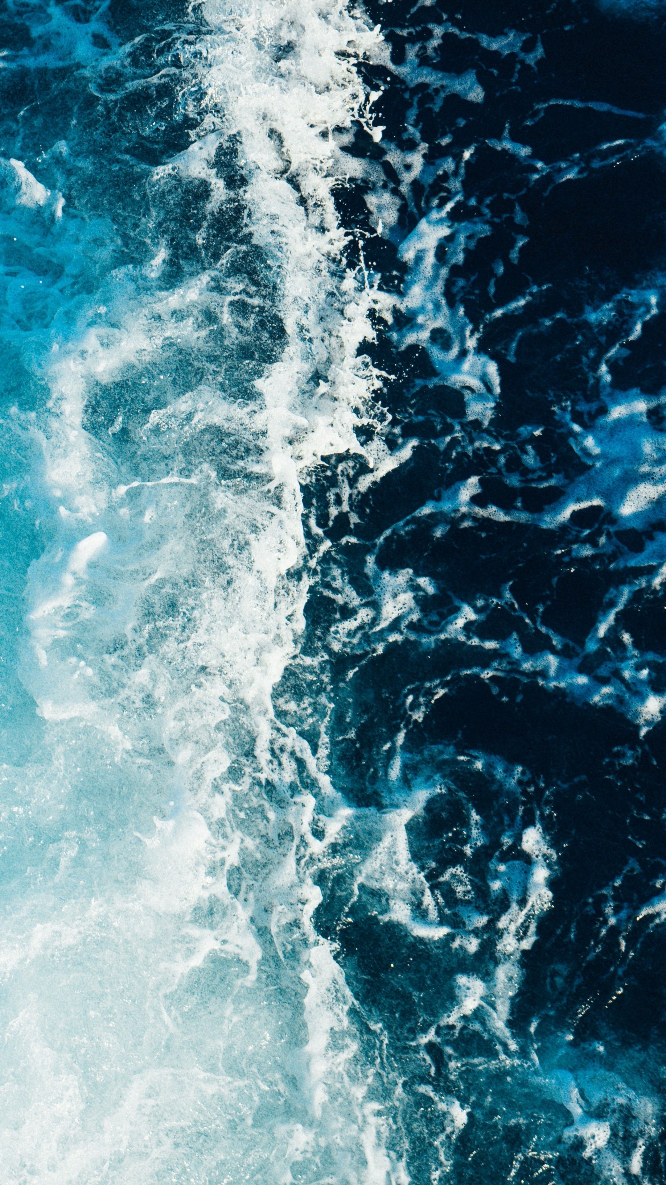 Sea Foam Surf Wallpaper - [2160x3840]