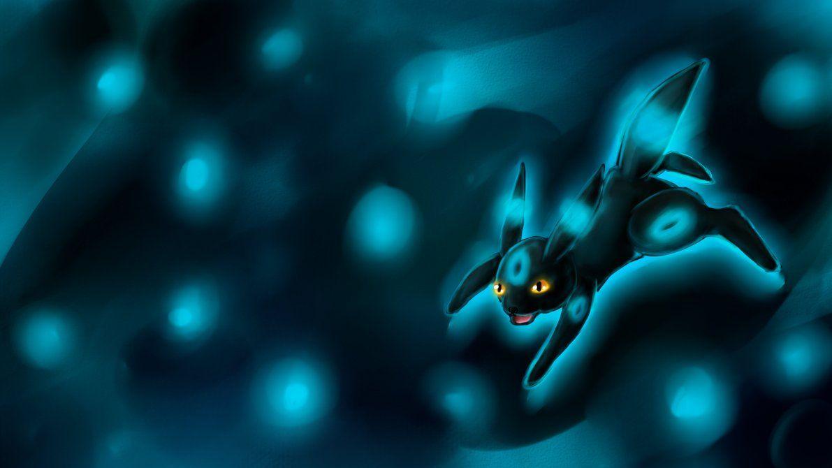 Sparkling Shiny Umbreon Wallpaper