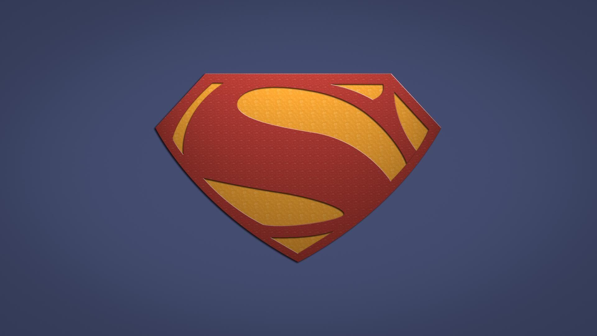 Super Man Logo Wallpaper