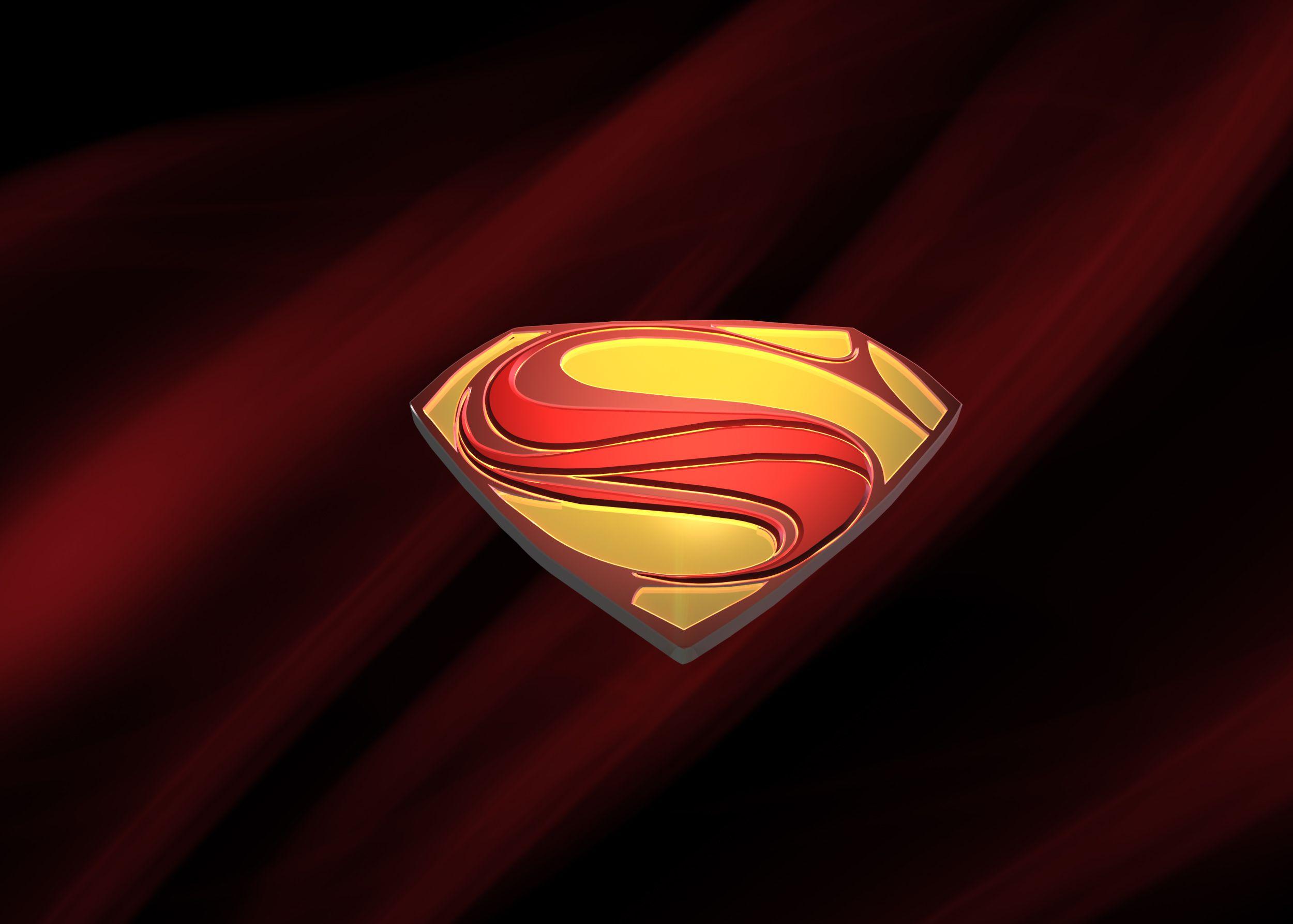 Superman Man Of Steel Logo Wallpaper Image. Other HD Wallpaper