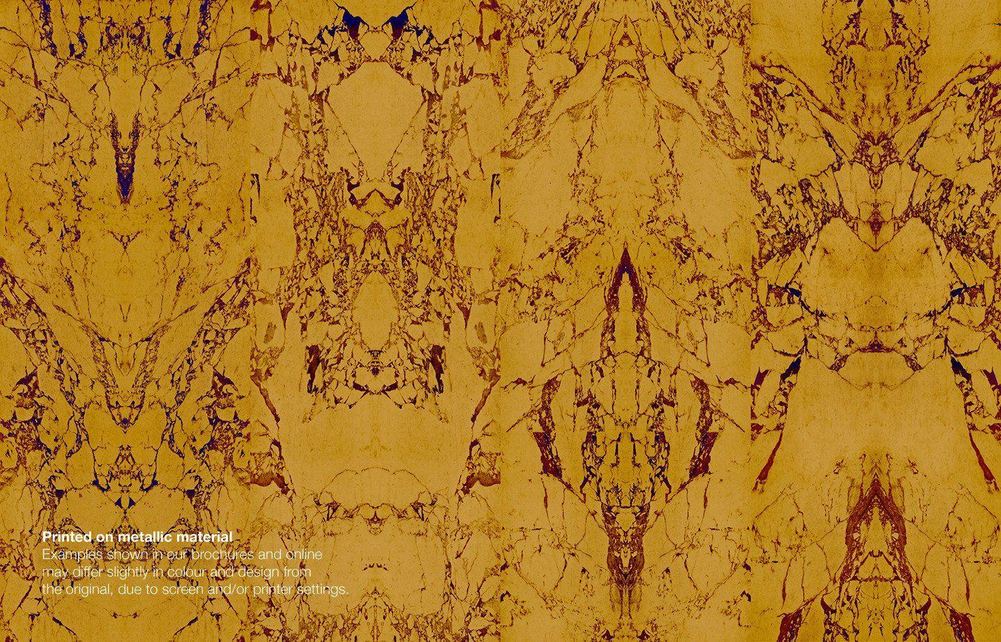 Gold Marble Wallpaper design by Piet Hein Eek for NLXL Wallpaper