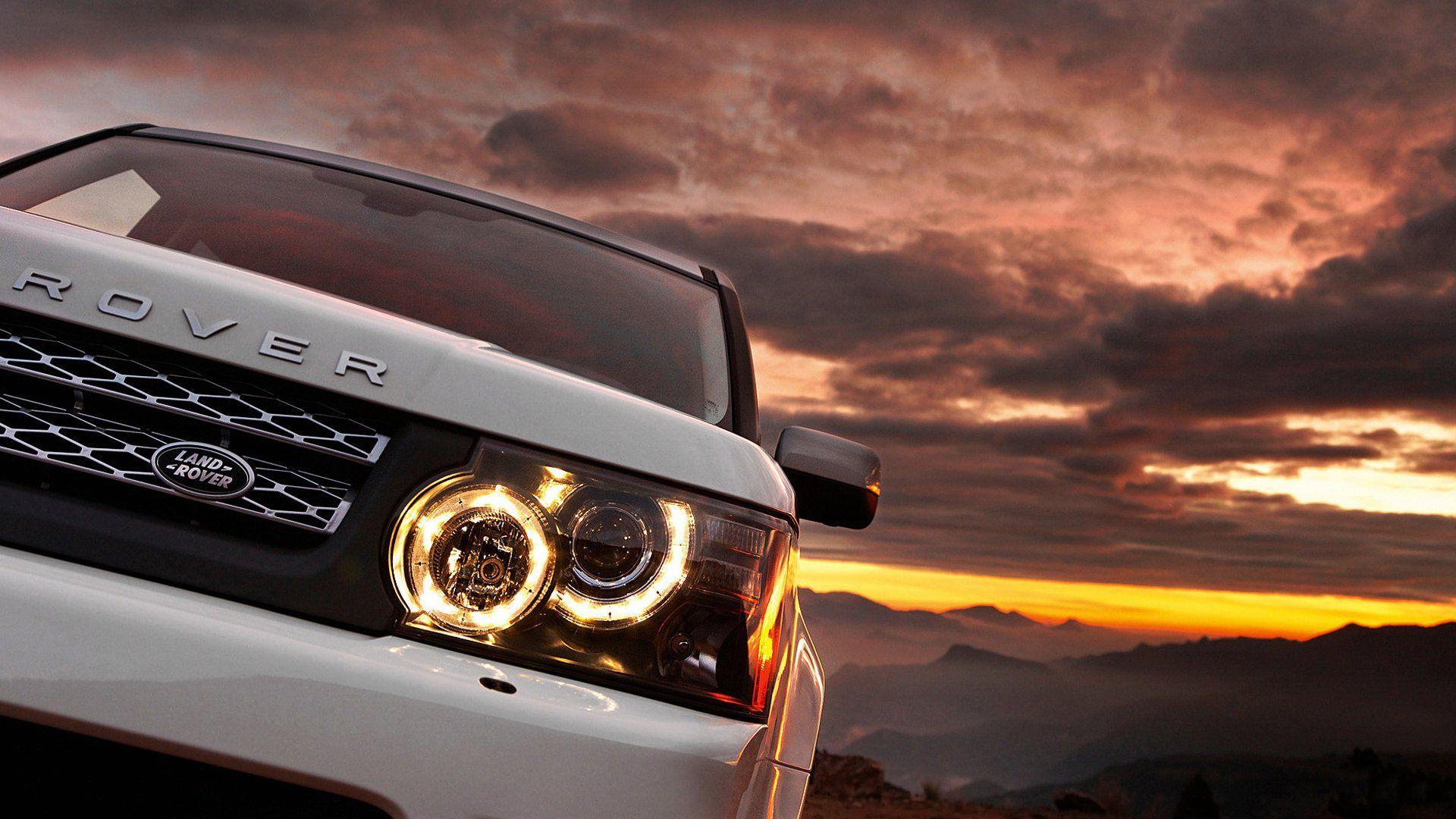 Range Rover Headlights Wallpaper. HD Wallpaper Background
