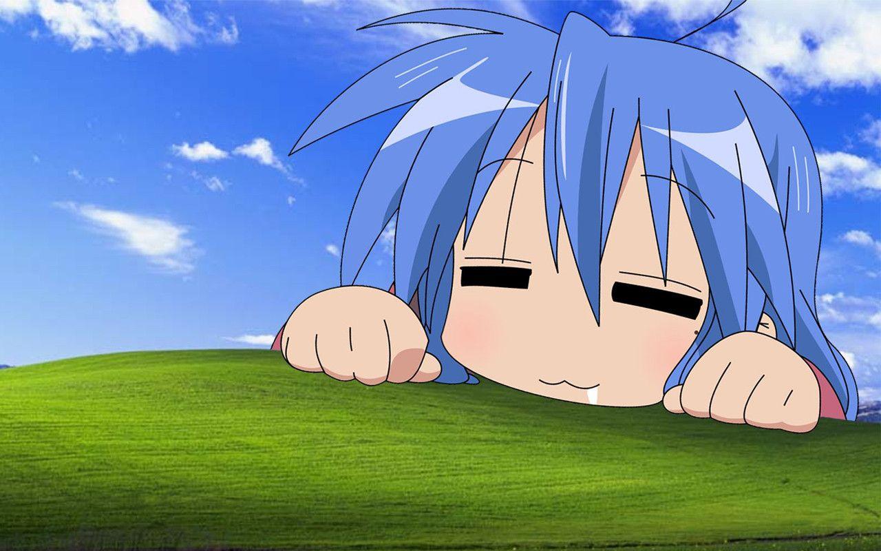 Cute Anime Windows XP Wallpaper HD