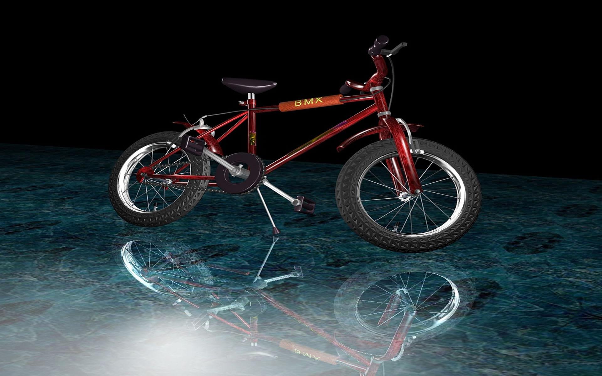 Red Sports BMX bike HD wallpaper. HD Latest Wallpaper