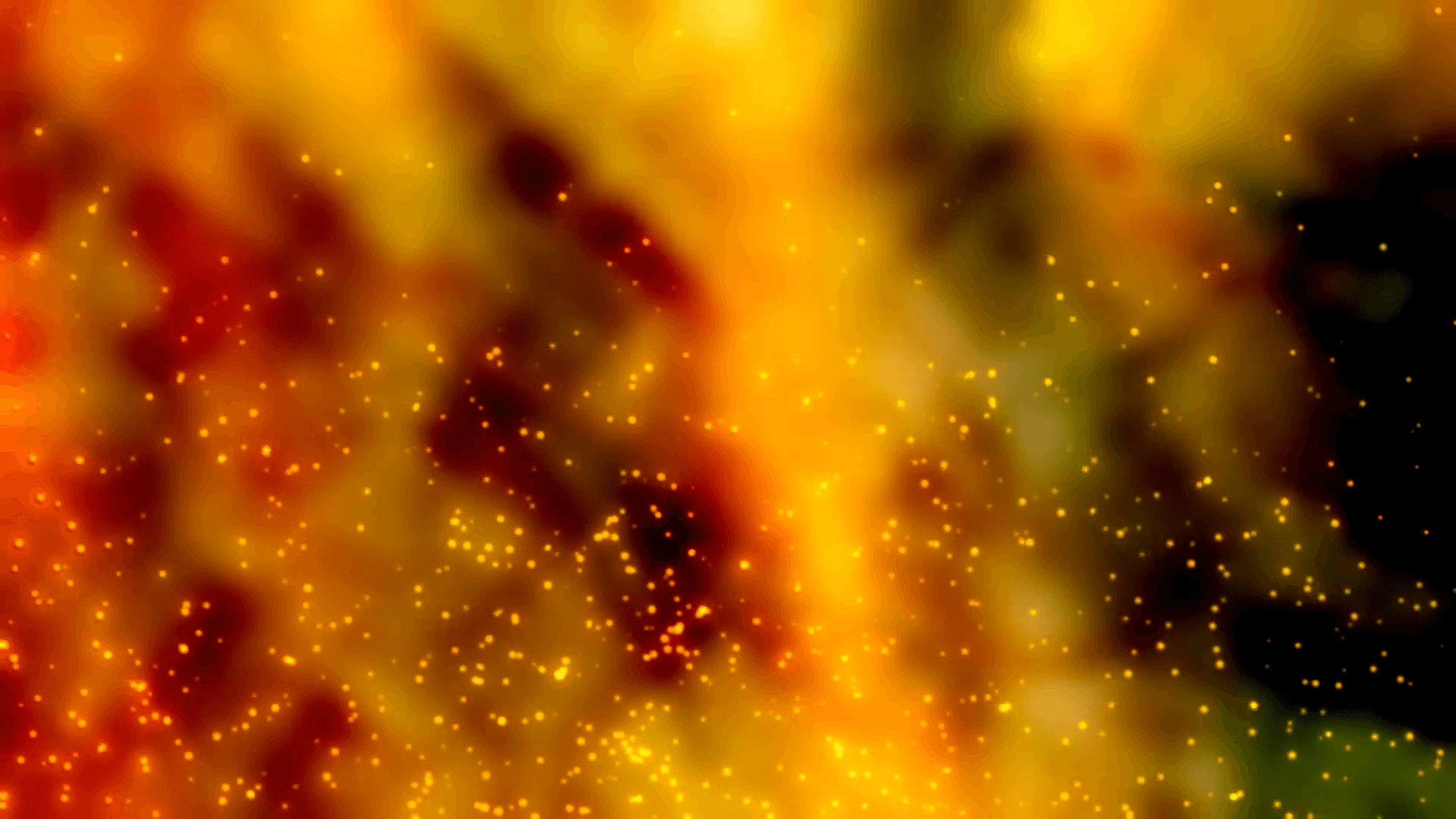 Particles In Fire Motion Background