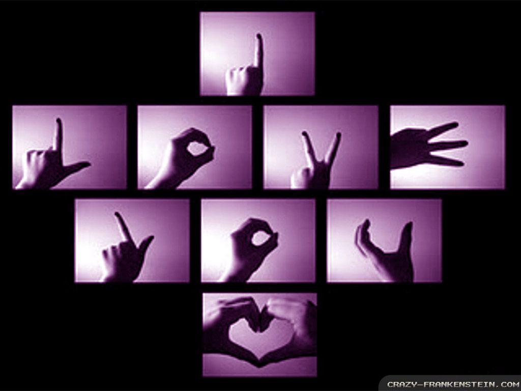 Love Signs wallpaper